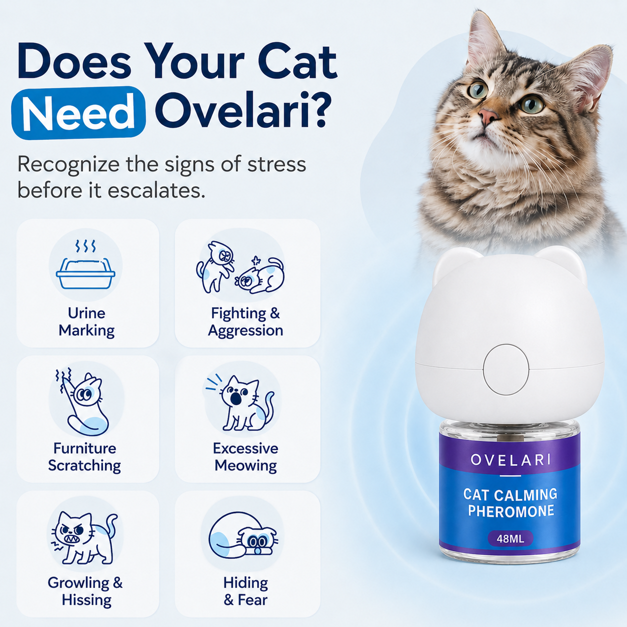 Ovelari Calming Diffuser Kit